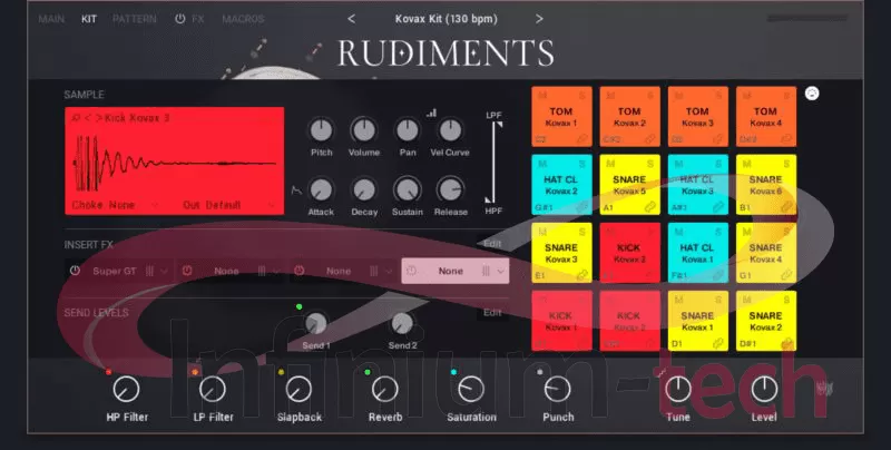 rudiments kontakt infinium tech inner