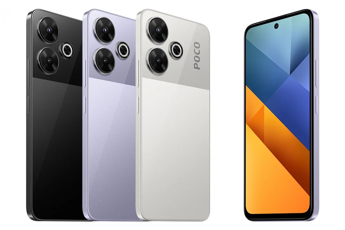 Poco M6 4G listed with familiar specs and design