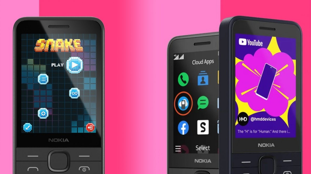 Nokia 220 4G (2024) launches in India with YouTube and Snake, Nokia 235 tags along